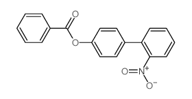 [1,1'-Biphenyl]-4-ol,2'-nitro-, 4-benzoate structure