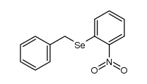 2-[(phenylmethyl)seleno]nitrobenzene结构式