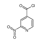 4-Pyridinecarbonyl chloride, 2-nitro- (9CI) Structure