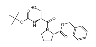 Boc-Ser-Pro-OBn Structure