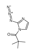 1-(2-azidoimidazol-1-yl)-2,2-dimethylpropan-1-one Structure