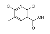 2,6-dichloro-4,5-dimethylpyridine-3-carboxylic acid结构式