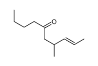 7-methyldec-8-en-5-one结构式