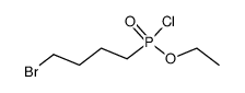 4-Bromobutylphosphonsaeurechloridethylester结构式