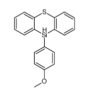 10-(4-methoxy-phenyl)-10H-phenothiasiline Structure