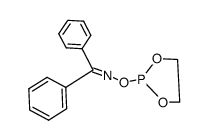 O-(1,3,2-dioxaphospholan-2-yl) benzophenone oxime Structure