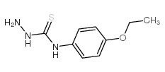 N-(4-ETHOXYPHENYL)HYDRAZINECARBOTHIOAMIDE Structure