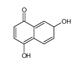 4,7-dihydroxy-7H-naphthalen-1-one Structure