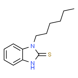 2H-Benzimidazole-2-thione, 1-hexyl-1,3-dihydro- structure