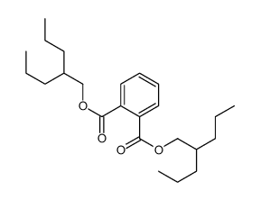 DI-N-2-PROPYLPENTYLPHTHALATE structure