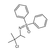 ((3-chloro-3-methylbutan-2-yl)imino)diphenyl-l6-sulfanone结构式