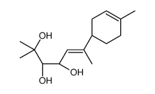 (E,3S,4R)-2-methyl-6-[(1S)-4-methylcyclohex-3-en-1-yl]hept-5-ene-2,3,4-triol Structure