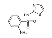 2-amino-N-(1,3-thiazol-2-yl)benzenesulfonamide Structure