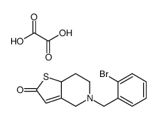 5-(o-Bromobenzyl)-5,6,7,7a-tetrahydro-4H-thieno(3,2-c)pyridin-2-one ox alate picture