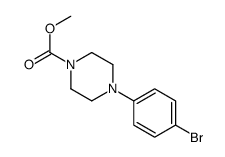 Methyl 4-(4-bromophenyl)piperazine-1-carboxylate Structure