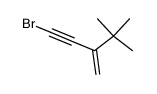 4-bromo-2-tert-butyl-but-1-en-3-yne Structure