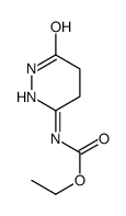 3-Pyridazinecarbamic acid,1,4,5,6-tetrahydro-6-oxo-,ethyl ester (5CI)结构式