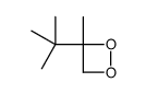 3-tert-butyl-3-methyldioxetane Structure