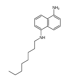 1-N-octylnaphthalene-1,5-diamine Structure