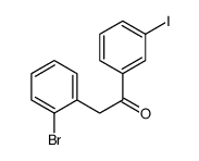 2-(2-BROMOPHENYL)-3'-IODOACETOPHENONE结构式