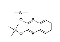 trimethyl-[(3-trimethylsilyloxy-1,4-benzodiphosphinin-2-yl)oxy]silane Structure