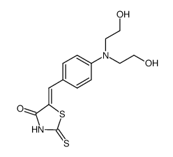 5-<4-benzylidene>-2-thioxo-4-thiazolidinone结构式