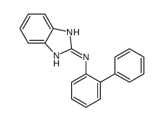 N-(苯并咪唑-2-基)-2-苯基苯胺结构式