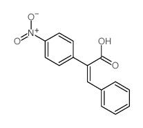 2-(4-nitrophenyl)-3-phenyl-prop-2-enoic acid picture