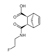 (1R,2S,3R,4S)-3-((2-fluoroethyl)carbamoyl)bicyclo[2.2.1]hept-5-ene-2-carboxylic acid Structure