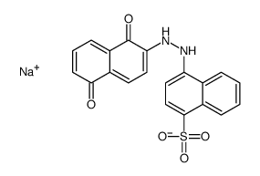 sodium 4-[(1,5-dihydroxy-2-naphthyl)azo]naphthalene-1-sulphonate picture