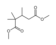 dimethyl 2,2,3-trimethylpentanedioate Structure