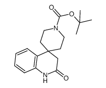 tert-butyl 2'-oxo-2',3'-dihydro-1'H-spiro[piperidine-4,4'-quinoline]-1-carboxylate结构式