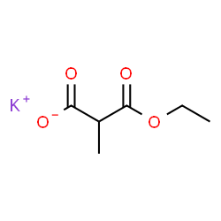 Potassium 3-Ethoxy-2-methyl-3-oxopropanoate Structure