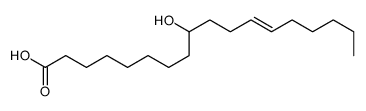 9-hydroxyoctadec-12-enoic acid结构式