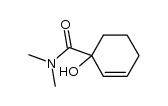 3-[(N,N-dimethylamino)carbonyl]-3-hydroxy-1-cyclohexene结构式