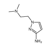 1-(2-(dimethylamino)ethyl)-1H-pyrazol-3-amine Structure