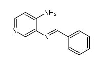 (E)-N(3)-benzylidenepyridine-3,4-diamine结构式