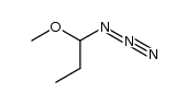 1-azido-1-methoxypropane Structure