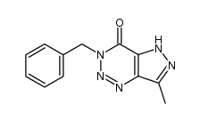 3-benzyl-7-methyl-3H-pyrazolo[4,3-d][1,2,3]triazin-4(5H)-one Structure