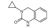 3-环丙基-1,2,3,4-四氢喹唑啉-2-酮结构式