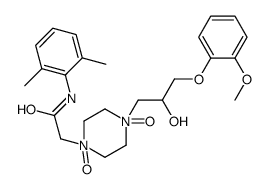 Ranolazine Bis(N-Oxide) structure