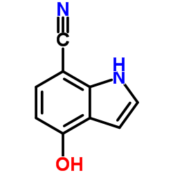 4-Hydroxy-1H-indole-7-carbonitrile Structure