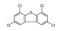 2,4,6,8-tetrachlorodibenzothiophene结构式