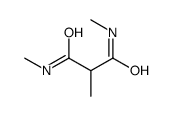 N,N'-dimethyl-2-methylmalondiamide Structure