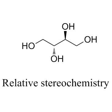 Erythritol Structure