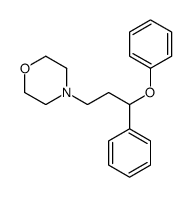 4-(3-phenoxy-3-phenylpropyl)morpholine Structure