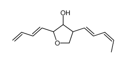 2-buta-1,3-dienyl-4-penta-1,3-dienyloxolan-3-ol Structure