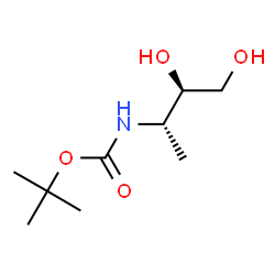 Carbamic acid, (2,3-dihydroxy-1-methylpropyl)-, 1,1-dimethylethyl ester, [R- picture