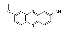 2-Amino-8-methoxyphenazine Structure