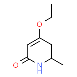 2(1H)-Pyridinone,4-ethoxy-5,6-dihydro-6-methyl-(9CI)结构式